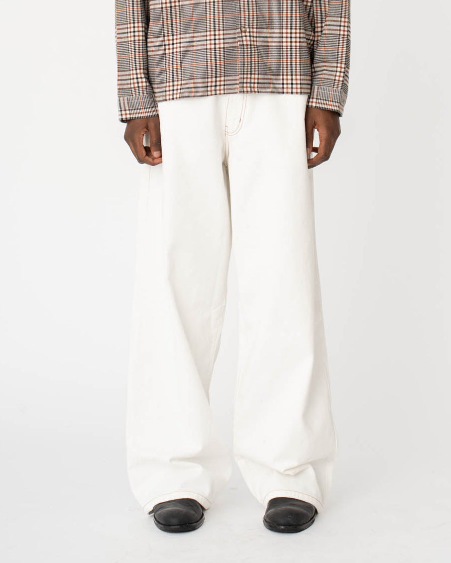 Extra baggy Denim Jeans White